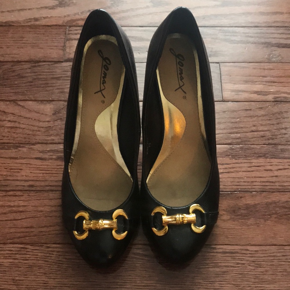 Black heels